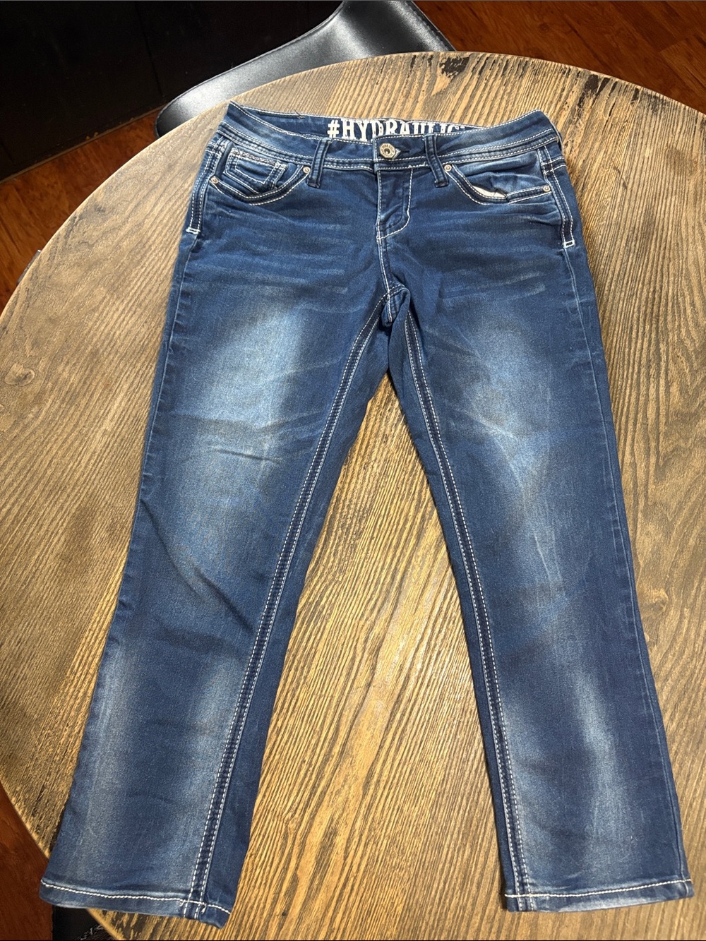 Hydraulic crop jeans